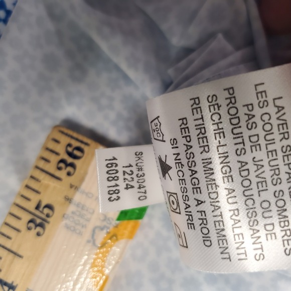 FJ FootJoy Allover Floral Lisle Polo shirt Large Marine White PGA Golf Club - Picture 12 of 12